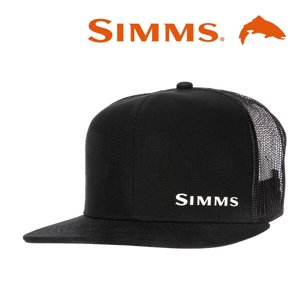 simms 심스 CX 플렛 브림 캡 - 블랙 (오리진루어 정식수입제품)