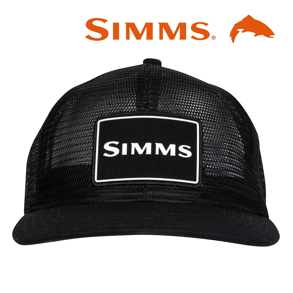 simms 심스 메쉬 올오버 트럭커 캡 - 블랙 (오리진루어 정식수입제품)